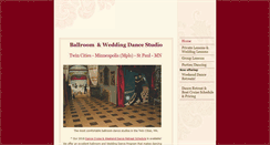 Desktop Screenshot of myballroomdancestudio.com